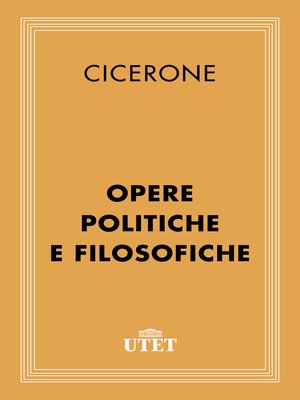 cover image of Opere politiche e filosofiche